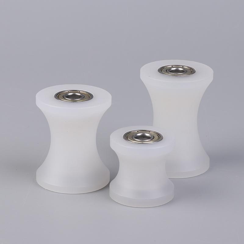 1 Stück Nylon U-Nut Lagerrolle Schienenrad Führungsrolle Stützrolle Tür Fenster Schiebetür Mechanische Riemenscheibe