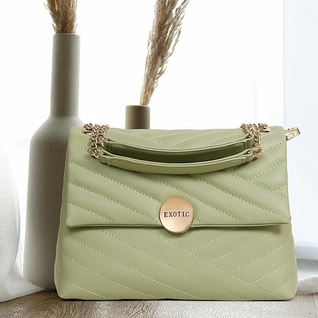 стеганая сумка через плечо Stich — фото 14