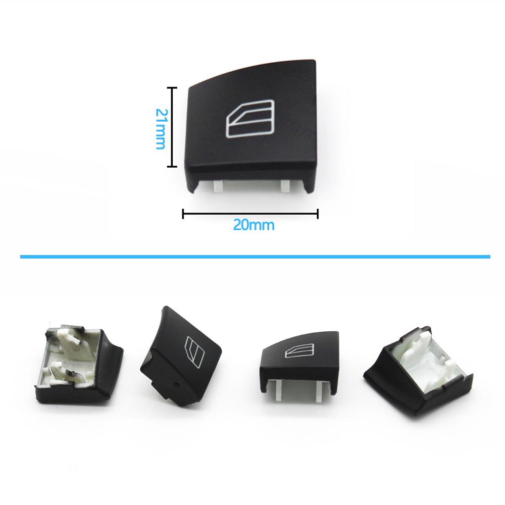 Fensterschalter Knopf Abdeckung Kappe Ersatz für Mercedes Benz A B C E GLK GLA CLA W176 W246 W204 W212 X204 W156 W117
