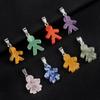 1Pcs Small Pendant Natural Stone Men-Shaped Pendant For Jewelry Making DIY Earrings Necklace Bracelet Accessory