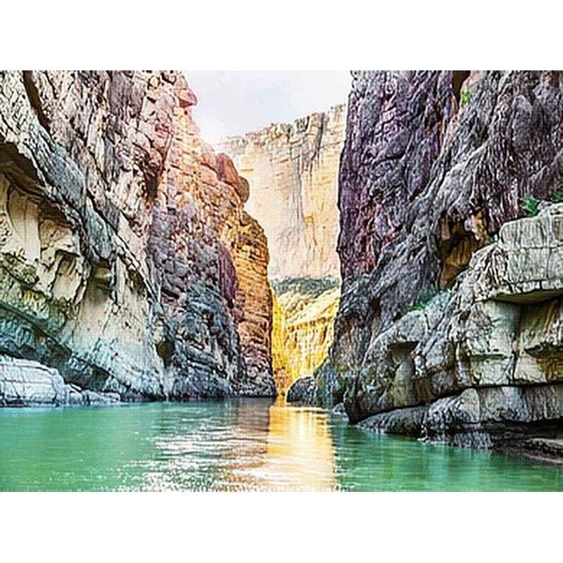 Vollbohrer Diamantmalerei Landschaft 5D DIY Vollrundbohrer Diamantstickerei Kreuzstichset Handarbeit handgefertigt