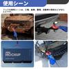 Fu-de-mo Pulley 2t Snatch Block Hook Type Pulley Block Rotating Type Trailer Pulley Suitable for Trailer Truck Loading Equipment Towing Equipment Road