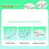 Rainbow Spinner Toy Rainbow Twirler Stick Magical Rainbow Ribbon Spinner Party Bubble Wand for Indoor Outdoor Fun