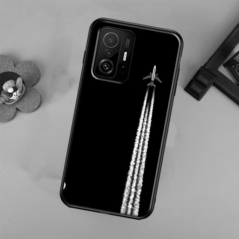 Airplane Aircraft Case For Xiaomi 13 14 Ultra 11T 12T 13T 14T Pro POCO X7 Pro X3 X5 X6 F3 F5 F6 M6 Pro Cover