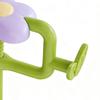 Desk Side Hooks Portable Bag Hook Flower Plastic Table Hook Purse Handbag Travel Bag Organizer Holder Hanger Office Decor