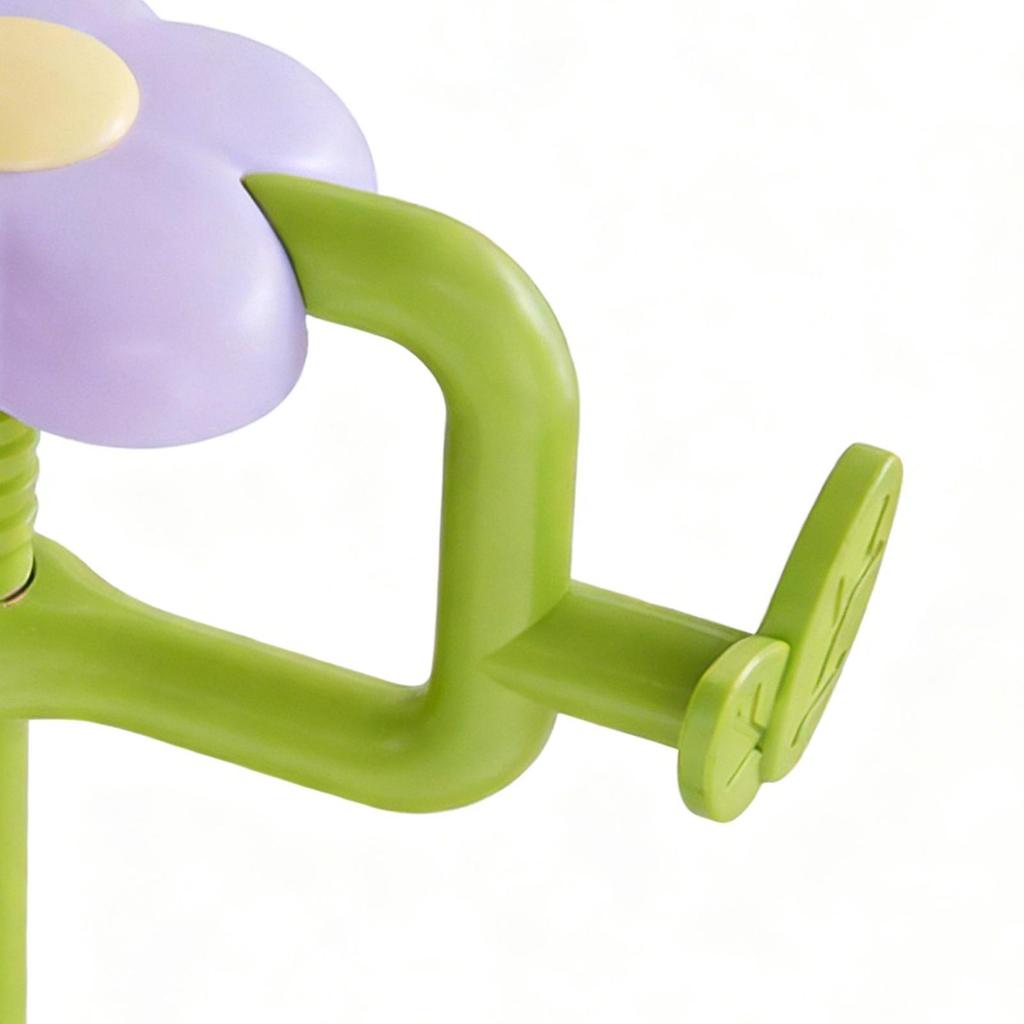 Desk Side Hooks Portable Bag Hook Flower Plastic Table Hook Purse Handbag Travel Bag Organizer Holder Hanger Office Decor