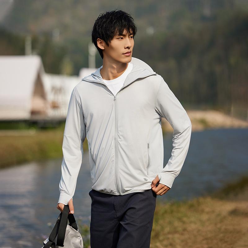 Ice silk sunscreen clothing Women's cloud original yarn Ice feeling UPF50 + sunscreen clothing UV protection removable brim skin clothing