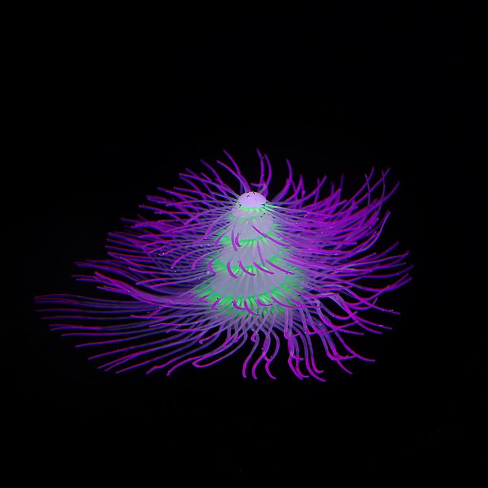 Silicone Simulation Coral Colorful Christmas Tree Coral Craft Aquarium Landscaping  Fish Play