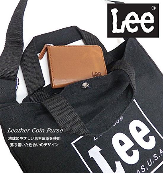 Lee Coin and Size Wallet, Purse, 0520372, L-shaped Zipper, Men's Women's (free (unisex), Chocolate)