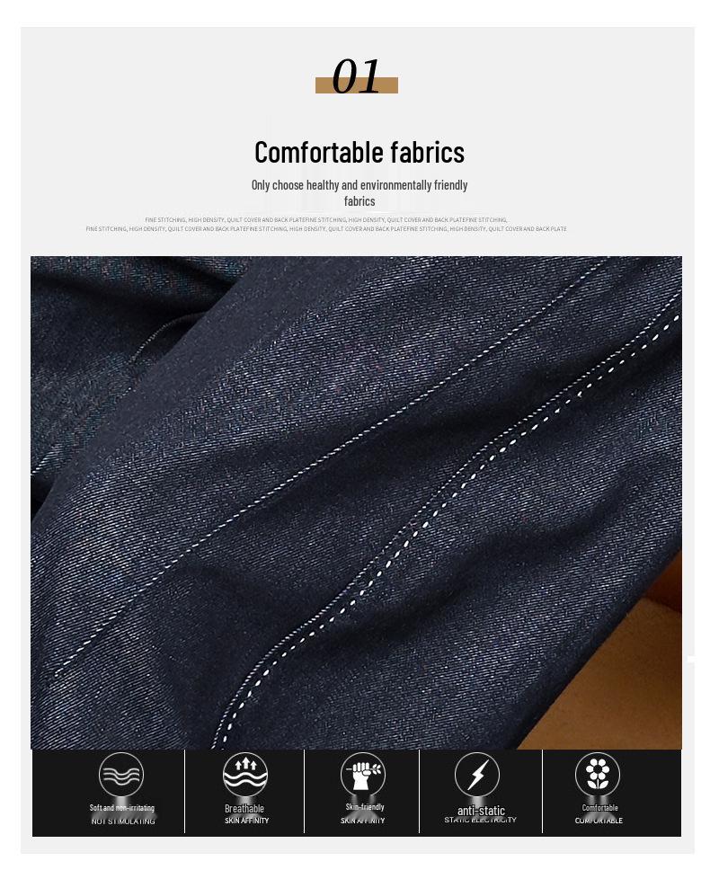 2025 Autumn Girls' Korean-Style Loose Wide-Leg Jeans for Middle & Big Kids