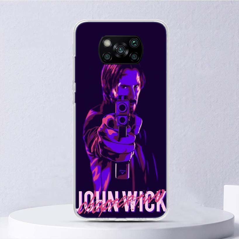 John Wick 4 Movie Soft Case For Xiaomi Poco X7 X6 X5 X4 X3 Nfc F7 Ultra F6 F5 Pro Phone Cover F4 Gt F3 M5S M4 M3 M5 M6 Coque