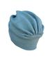 Women's Turban Sara Aquamarine Cotton Hat Also for After Chemotherapy