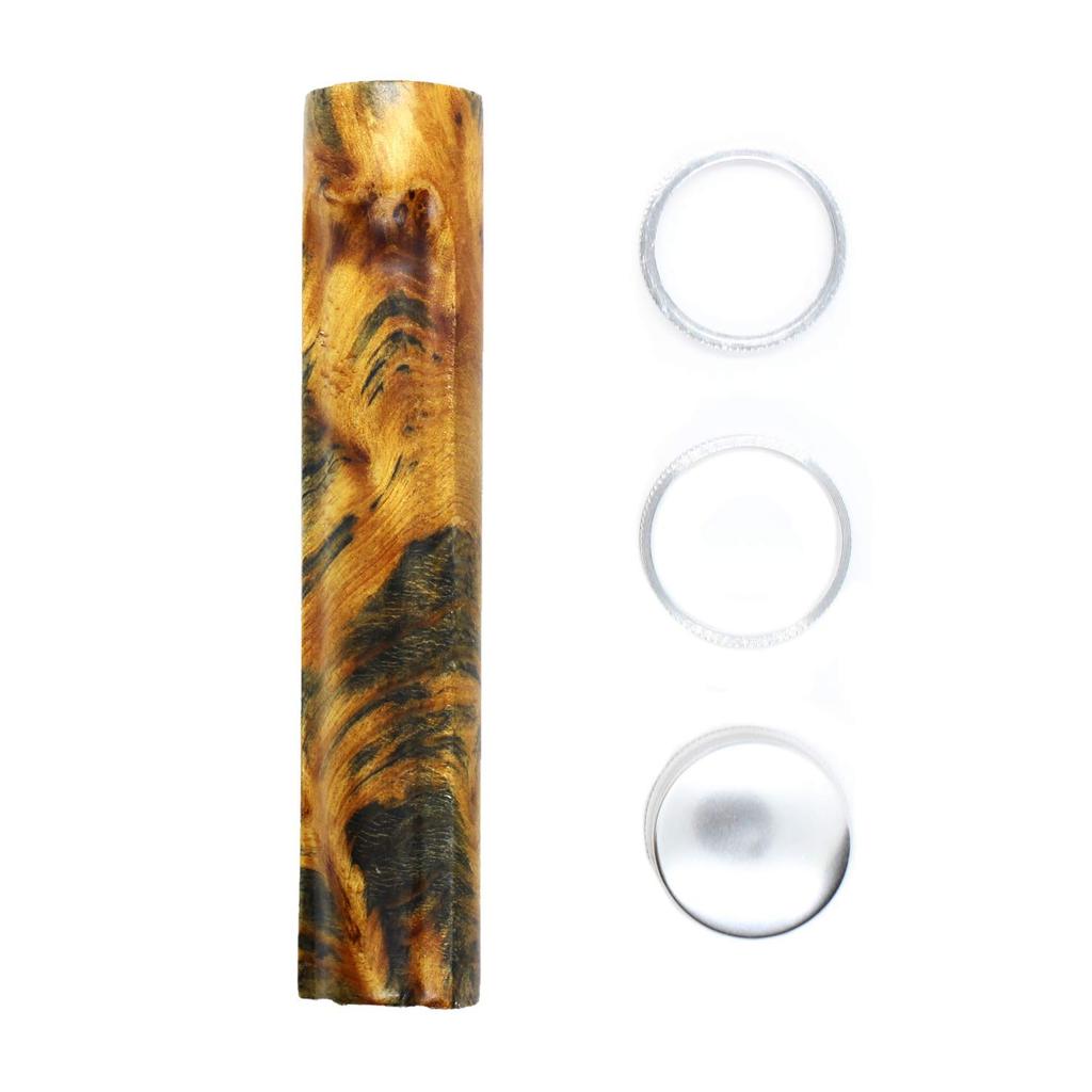 River Peak Downlock Sliding Reel Seat (Green Burl Wood)