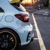 Auto Černý spoiler zadního nárazníku Boční zadní větrný nůž pro Mercedes Benz třídy W176 A200 A260
