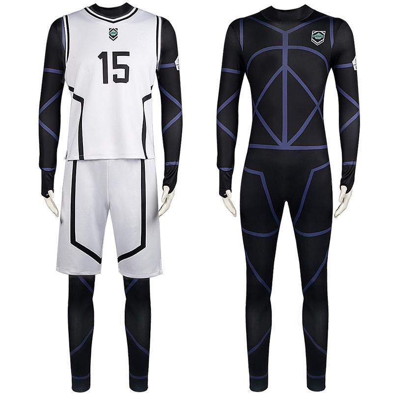 Blue Prison Costume: Nagi Cheng & Shilang Jie Anime Cosplay Set