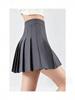 Women's Summer High-Waisted Pleated A-Line Skirt - Slimming, College Style, Anti-Exposure