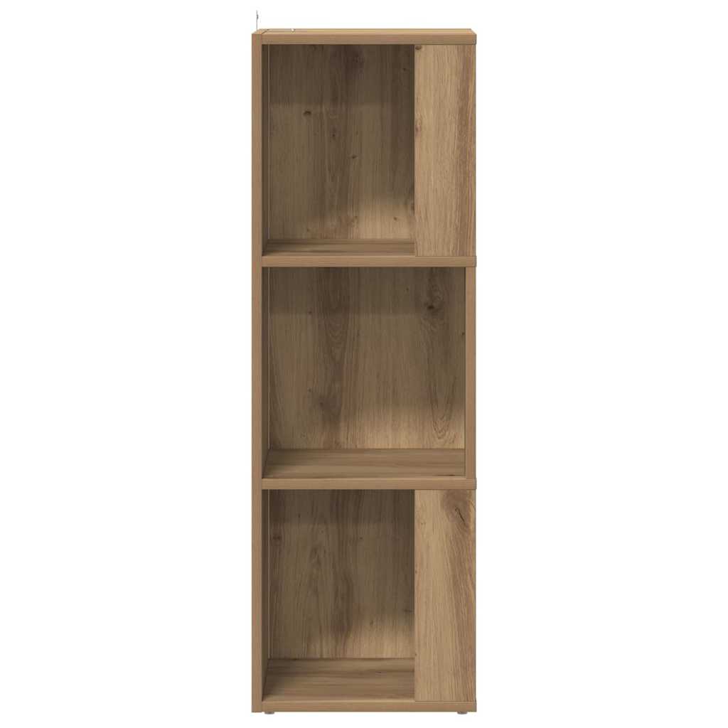 Corner Shelf Artisan Oak 33 X 33 X 100 Cm Particleboard