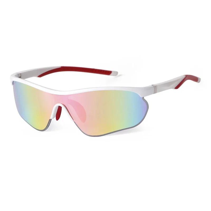 

STORY Модные спортивные солнцезащитные очки с пружинными петлями Мужские Женские Классические Тренд Зеркальные Синие Для Активного Отдыха Велоспорта Солнцезащитные Очки УФ S3018G