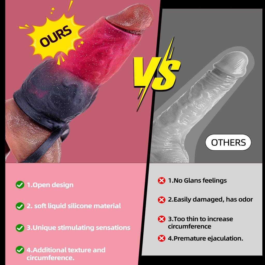 Cock Ring Gourd Penis Sleeve Semen Lock Delay Ejaculation Extender Penis Erection Intimate Couple Male Adult Sex Toys For Men Enhancing Intimate Goods