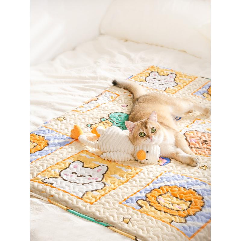 Travel Car Mats for Dogs Mat Floors Bed Dog Pet Playpen Kennel Crates Mat Cat Puppy Cushion Reusable Washable Training Pee Pads