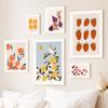Lemon Strawberry Cherry Orange Wall Art Canvas Painting Interior Home Decor Poster Bedroom Fruit Market Living Room Shop Picture