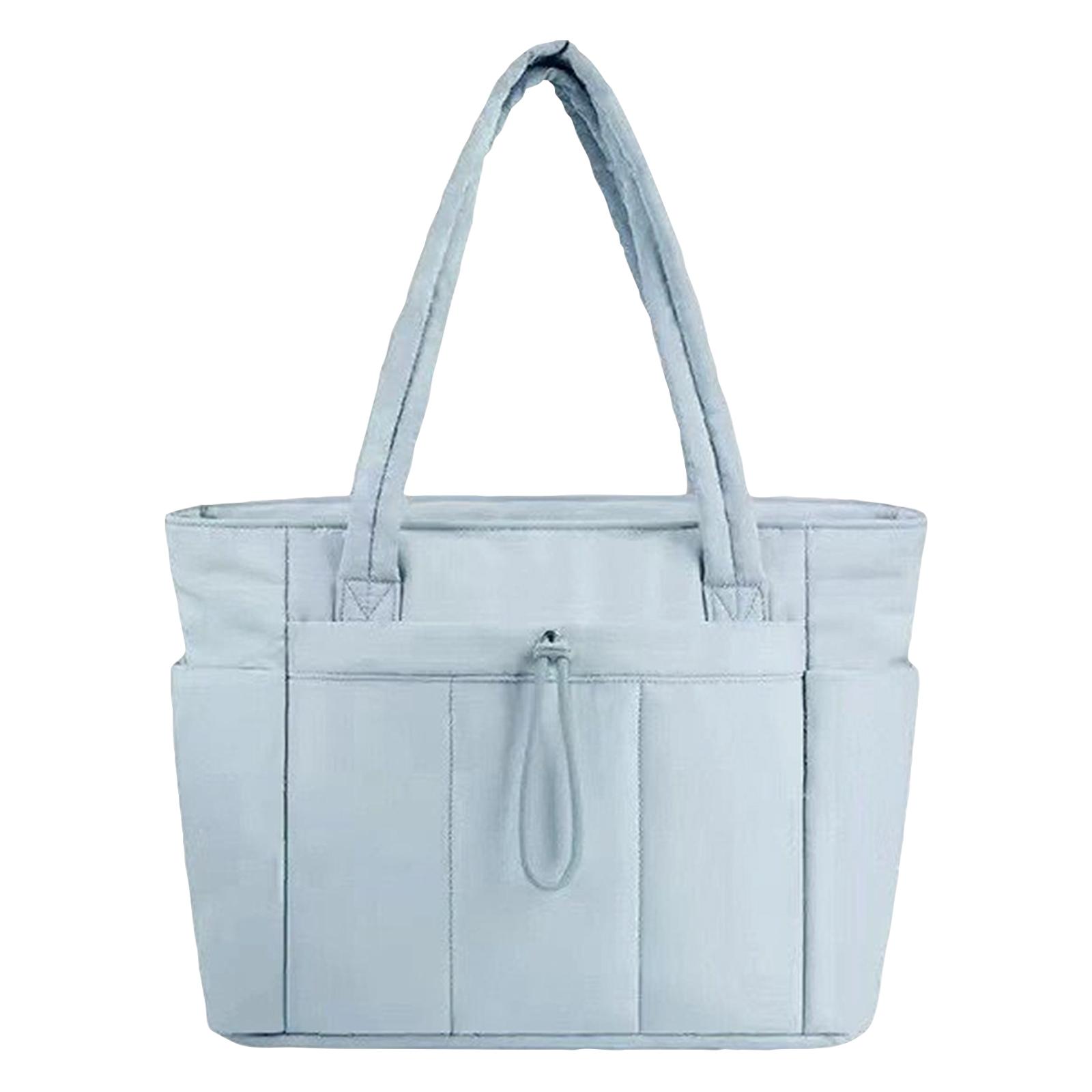 

Lightweight Travel Tote Bag Spacious Work Handbag with Multiple Pockets Durable Material and Comfortable Straps for Daily Commuting and Business Use One Size