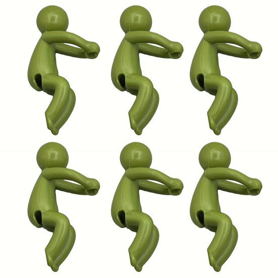 

6 шт. держатель для размножения растений стебли ростки побеги ветки держатель для черенкования растений фиксация 6pcs светло-зеленый