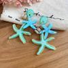 Candy Color Bohemian Dangle Earrings Temperament Ear Pendant  Summer Beach