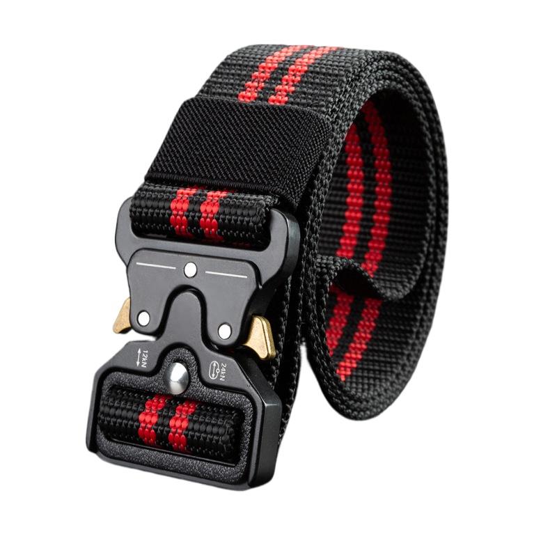 Men's Belt Metal Buckle Outdoor Hunting Multi Function Tactical Belt Combat Survival Marine Corps Canvas Nylon Women Sport Belt