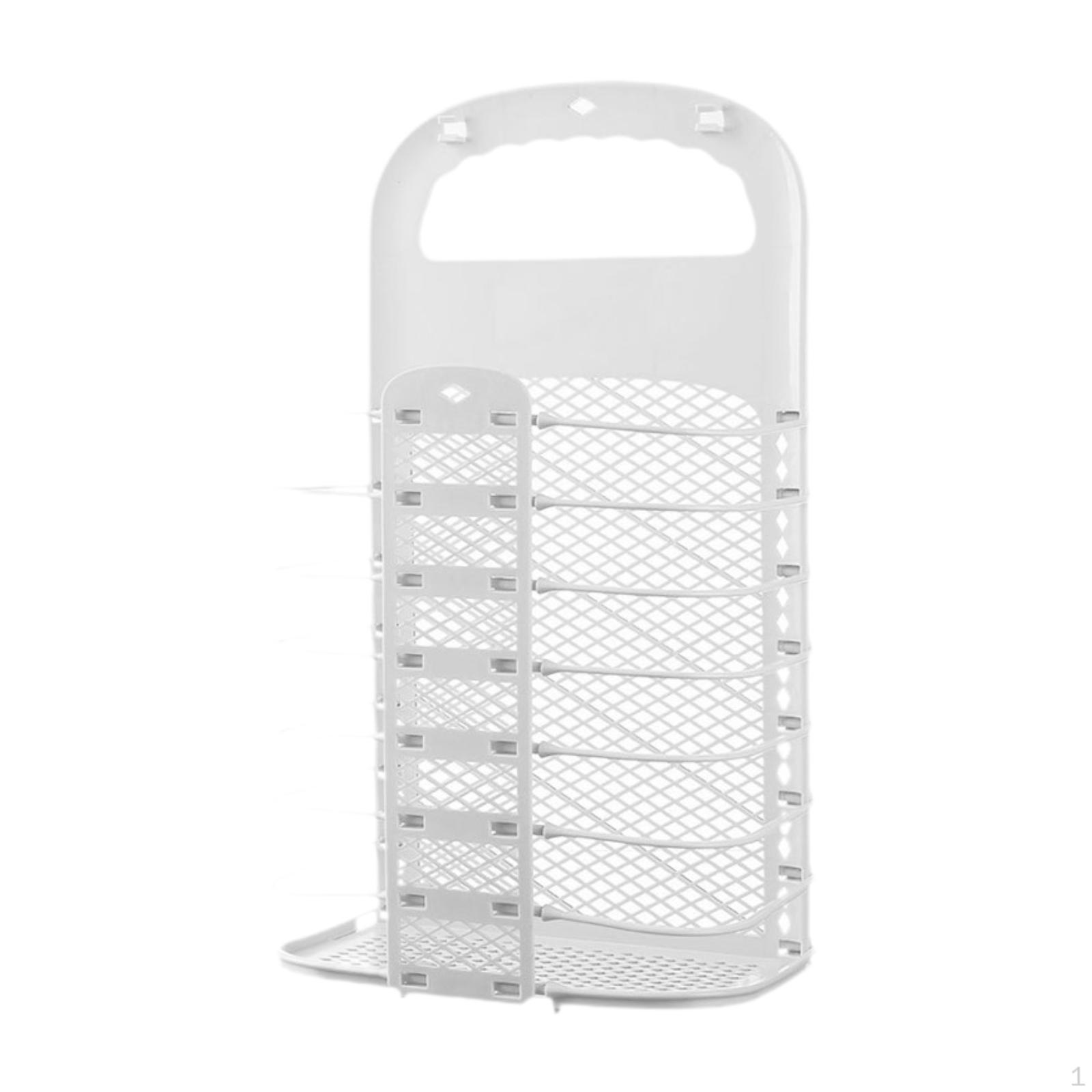 

Складная корзина для белья, экономящая место в ванной комнате, держатель для одежды,