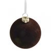 Timeless 12PC Velvet For Christmas Ornaments for Seasonal Elegance