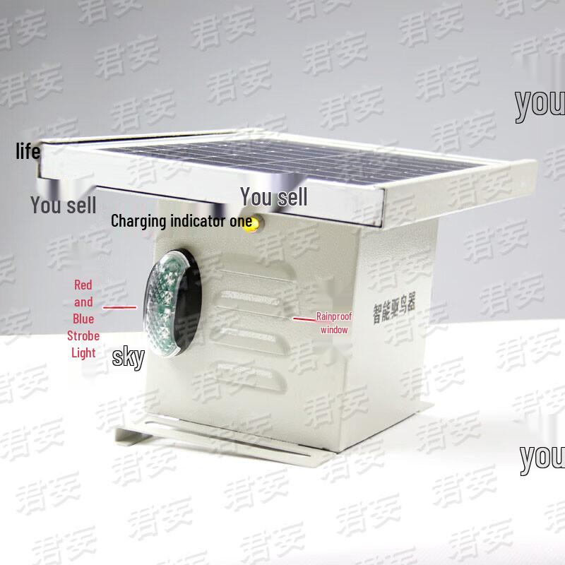 Solar Ultrasonic Bird Repellent