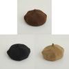 Childrens Beret Hat With Breathable Rattan Material For Autumn And Winter Wear For Boys And Girls