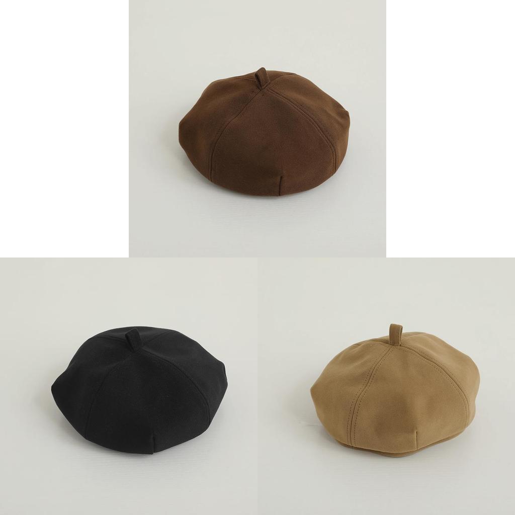 Childrens Beret Hat With Breathable Rattan Material For Autumn And Winter Wear For Boys And Girls