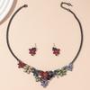 Fashion Jewelry Set Necklace Earrings For Women's Ladies
