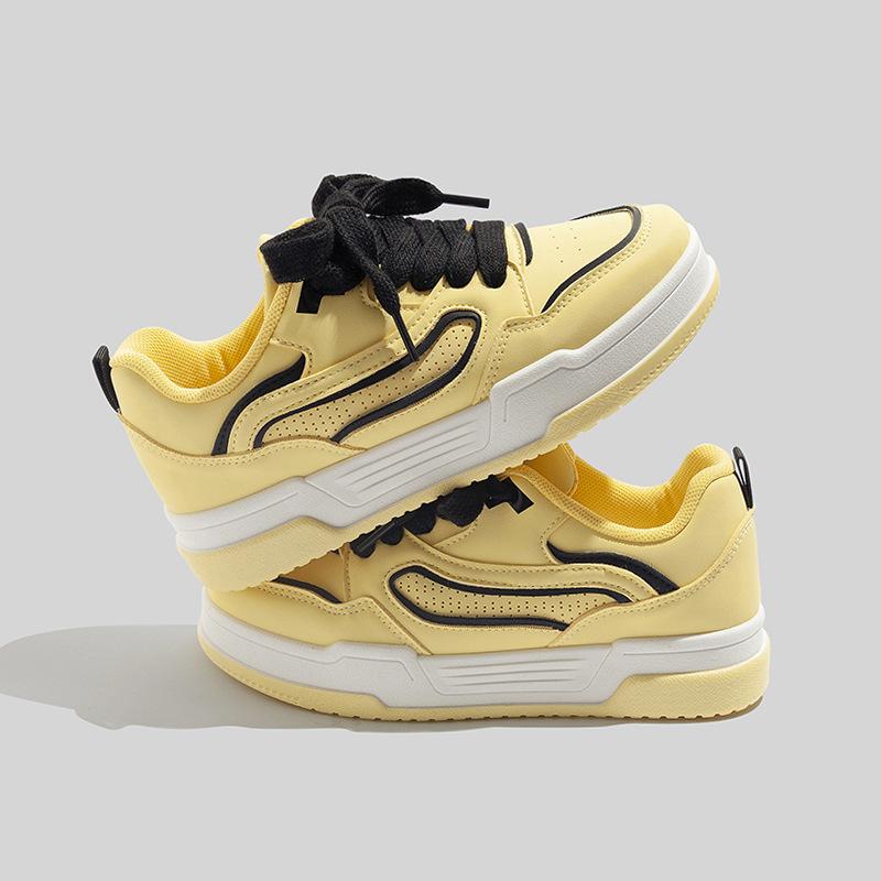 летние новые сетчатые женские белые туфли универсальные кроссовки дышащие скейт-кеды модная повседневная обувь модные мужские однослойные туфли 35 2980₽