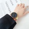 For Huawei Watch GT 4 41mm/Garmin Venu 3S Strap Wave Design 18mm Zinc Alloy Wristband