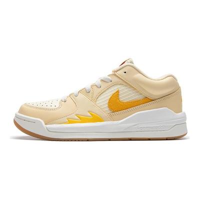 Air Jordan Stadium 90 Sunshine Scarpe da Ginnastica da Donna Panna Giallo Chiaro Vaniglia Marrone FN0584-200