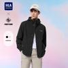 HLA Men's 25POWER YOUNG Drawstring Hooded Embroidered Jacket