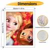Disney Frozen Elsa Anna Paint By Number Kit Number Drawing Canvas DIY Picture Home Decor Painting Wall Art Gift For Home Decor 130
