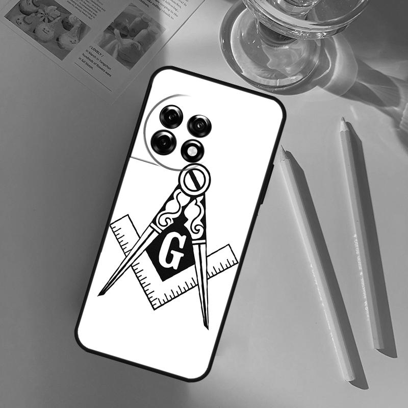 Freemasonry Logo Symbol Funda For OnePlus 8T 9RT 10T 12 13 R 11 9 10 Pro OnePlus Nord 4 CE 2 3 Lite N20 N30 Case