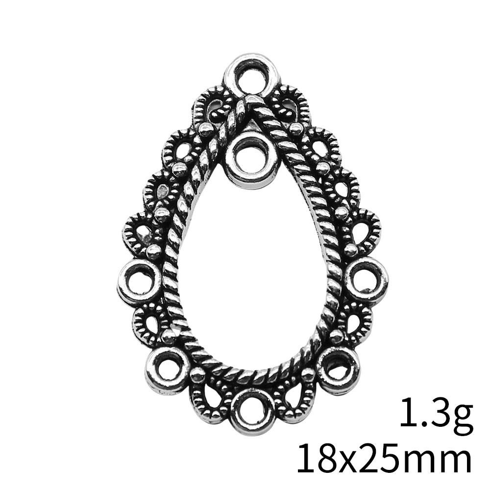 2025 Trend Accesories Water Drop Earring Connector Accessories Parts Ornaments For Home Accessories Parts