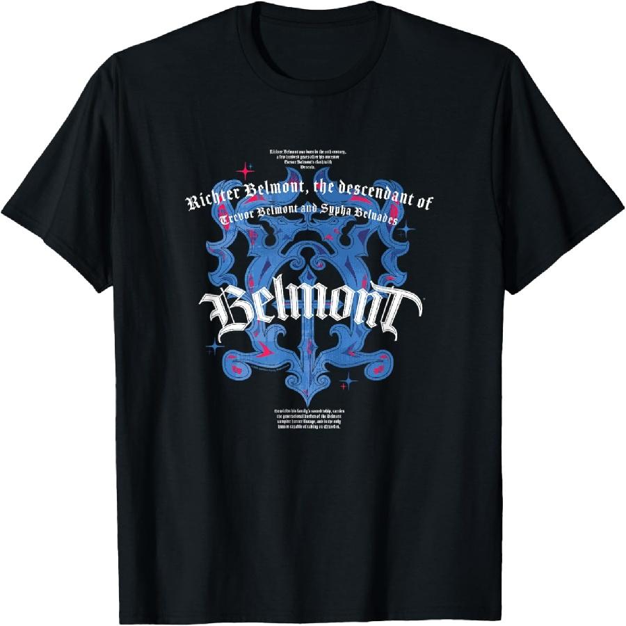 Unisex T-shirt Richter Belmont Family Crest T-Shirt
