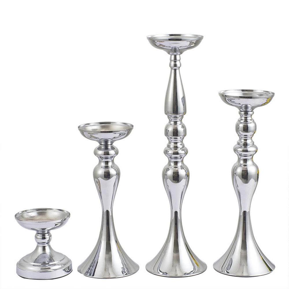 Metal Home Decor Candle Holders Wedding Decoration Accessories Candlesticks For Candelabro Centerpiece Vintage  Living Room