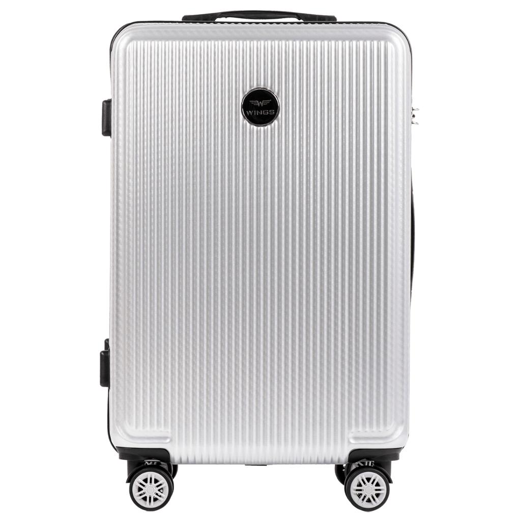 Walizka Średnia Wings Pc African Eagle 2.0 24" Silver