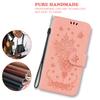 For Google Pixel 9/Pixel 9 Pro Case Flower Pattern Shockproof Leather Folio Phone Cover