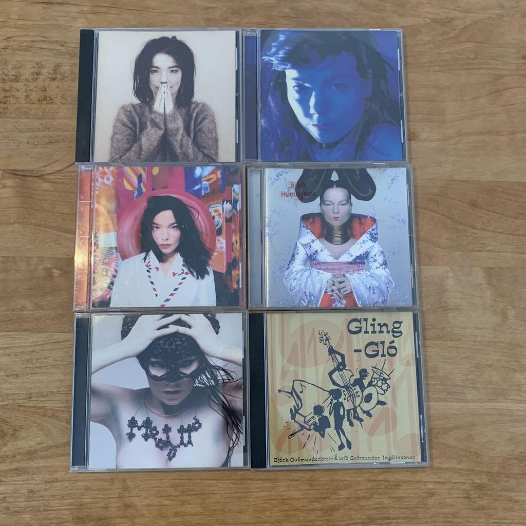 USED] Bjork CD collection 6 disc set osta soodsalt — hind, tasuta