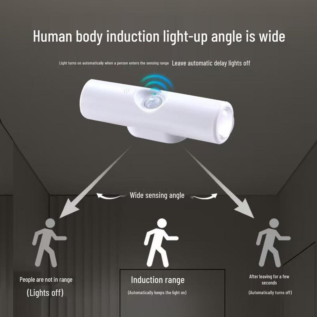 Smart Magnetic Charging Induction Night Light with Dual Cat Eye Design