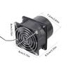 8cm 12V 0.9A Odvětrávací ventilátor Tichý potrubní extraktor Ventilátor pro ventilaci odvětrávaného vzduchu Ventilátor pro ložnici koupelnu