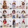 Fashion 30cm Doll Clothes with Hat Doll Dress Set Cute 1/6 BJD Doll Outfit Girls Toy Gifts
